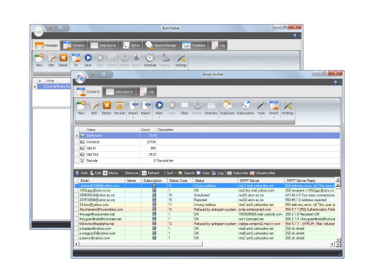 Email Marketing Studio software interface